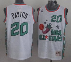 Payton 1996 all star game jersey white